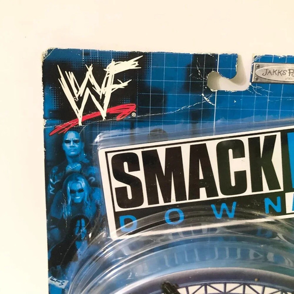 2000 Tazz WWF Smackdown Series 6 Wrestling Figure Signed - Picture 7 of 16